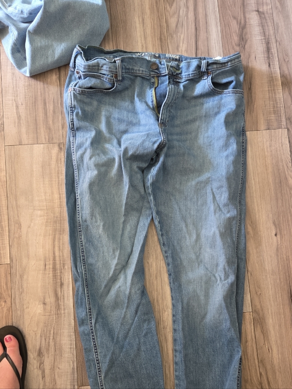 Wrangler Light Blue Straight Men’s Jeans 38/34